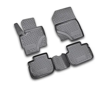 

Floor mats for Mitsubishi Colt 5D 10/2009- car interior protection floor from dirt guard car styling tuning decoration