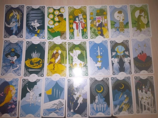 Отзыв о товаре Настольная версия Спиннер в форме звезды Tarot, английская версия, Tarot, карточка оракла, Веселая игра, гадания, судьба, настольные игры, PDF инструкция от пользователя S***a