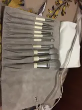 Zoreya marca pelo sintético suave sombra de ojos cepillo mango blanco mezcla rubor labio polvo resaltador maquillaje brochas Set 10 piezas