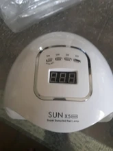 SUNX5 Max-Lámpara LED para secado de uñas, lámpara UV de hielo de 45/36/18 LED para secado de esmalte de Gel, temporizador, herramientas de manicura con Sensor automático, 90/72/36W