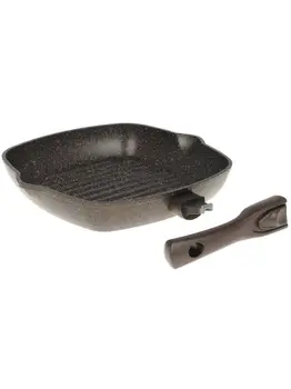 

Frying Pan-grill with removable handle 26x26