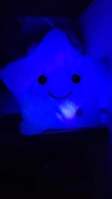34CM Creative Toy Luminous Pillow Soft Stuffed Plush Glowing Colorful Stars Cushion Led