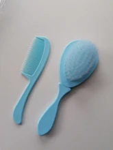 Baby Comb Brush Massage Bathing Soft-Bristle Safe-Head Round-Tip Nursing-Supplies 1set