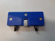 Llave para mesa de dos garras para reloj, cubierta trasera, herramienta abierta, llave removedora Rectangular ajustable, Kit de reparación de reloj