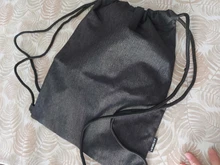 Mochila ligera y empaquetable para hombre y mujer, morral deportivo de cuerda, informal, a la moda, para la escuela, para viaje y playa, color azul