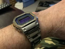 Correa de acero inoxidable 316L para reloj de GW-M5610, accesorios para Casio GW-B5600, correa de metal, G-SHOCK, DW5600