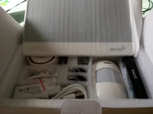 Inalámbrico Tuya APP SIM GSM casa RFID de seguridad antirrobo LCD teclado táctil sistema de alarma WIFI/GSM kit de Sensor ruso español voz