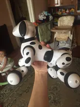 Perro Robot inteligente Programable con Control remoto, juguete de chico s inalámbrico de 2021G, Perro Robot parlante inteligente, regalo para chico de mascotas, novedad de 2,4