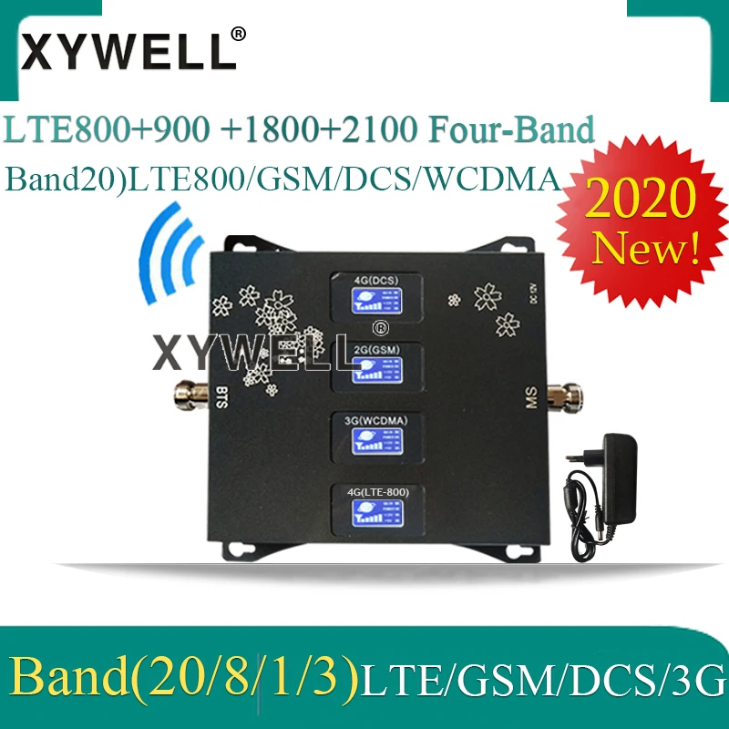 2020 New!! B20 LTE800 900 1800 2100mhz Four-Band