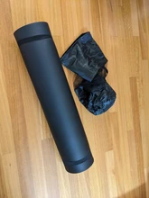 Estera de goma para yoga para hombre, 200cm x 90cm, grande, antideslizante, para ejercicio, gimnasio, 15MM de espesor