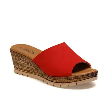 

FLO 161174.Z Red Women 'S Wedges Slippers Polaris