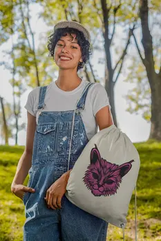 

Angemiel Bag Purple Cosmic Cat Nappy Backpack