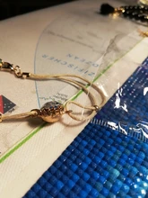 Pulsera de cadena multicapa con hojas mezcladas para mujer, 31 estilos, bohemio, mapa de letras, cristal geométrico, pentagrama infinito