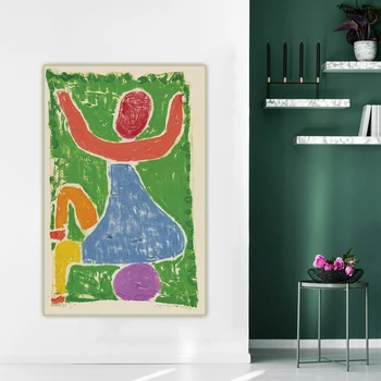 

Citon Paul Klee《Playing child, 1938》Canvas Art Oil Painting Artwork Print Poster Picture Wall Decor Home Living Room Decoration