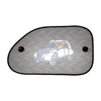 

INT90156-set 2 Kukuxumusu 2cv m black 67x37cm-