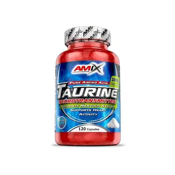 

Taurine 1000mg - 120 capsules [Amix]