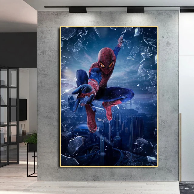 Quadros decorativos Super herói homem aranha