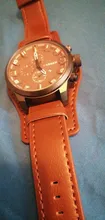 CURREN-Reloj deportivo estilo militar de cuarzo para hombre, cronógrafo con fecha y correa de cuero, marca superior de lujo, negocios, regalo, 8225