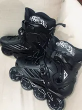 RS6-patines en línea profesionales para adultos, zapatos de patinaje sobre ruedas para adultos, deslizantes, patines de talla 35-46, zapatillas de SEBA