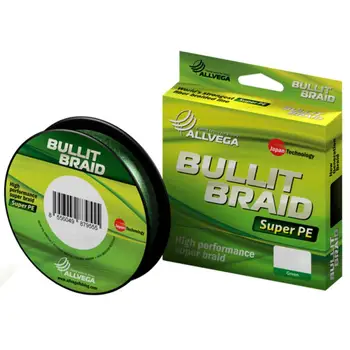 

Cord braided Bullit braid 270m dark green 0.14mm