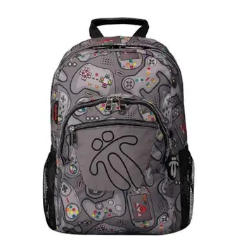 

School Bag Game Totto Acuareles Grey (44 X 35 x 14 cm)
