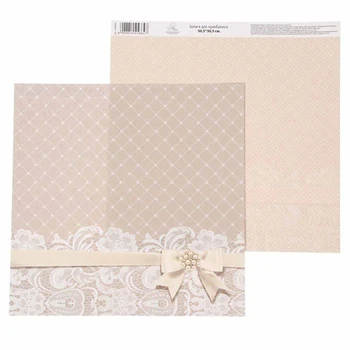 

1445664 paper for скрапбукинга together forever 'lace '30.5x30.5 cm 180 gr/M2