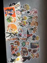 Pegatinas de dibujos animados del Anime japonés de los Seven Sins para portátil, equipaje, teléfono para motocicleta, monopatín, juguetes de pegatinas para niños, 10/30/50 Uds.