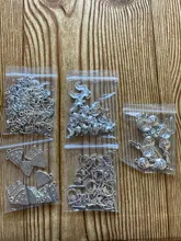 30 Uds. De dijes de pájaro mágico, 23x17mm, colgantes de Color plata antigua, fabricación artesanal, búsqueda de joyería tibetana hecha a mano