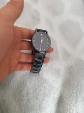 Reloj de pulsera de cuarzo con diamantes para hombre y mujer, cronógrafo minimalista con correa de cuero y diamantes, regalo, Unisex