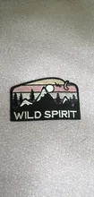 DIY Adventure Travel Patches For Clothing Mountain Camping Badge Space Stripe Iron On