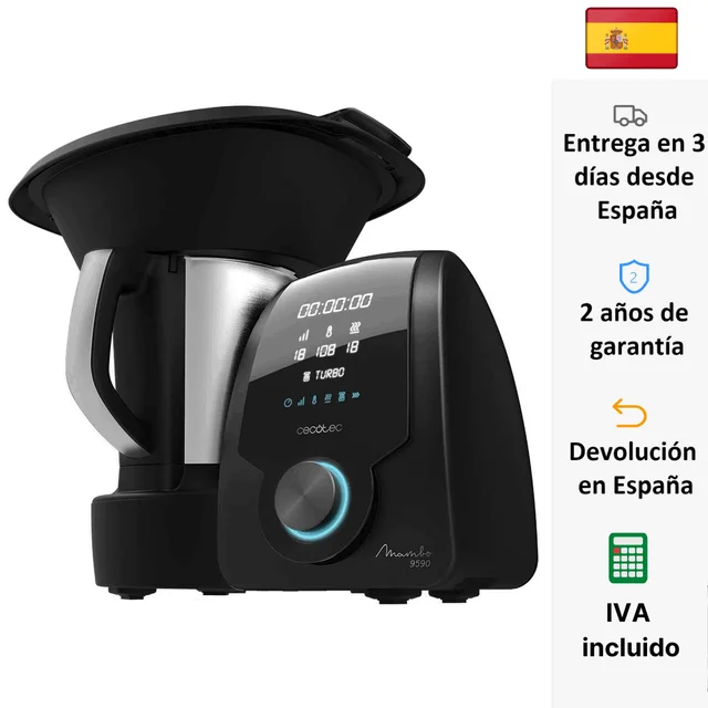 Cecotec Robot Cocina Cecotec Multifunction Mambo 12090 Habana Negro