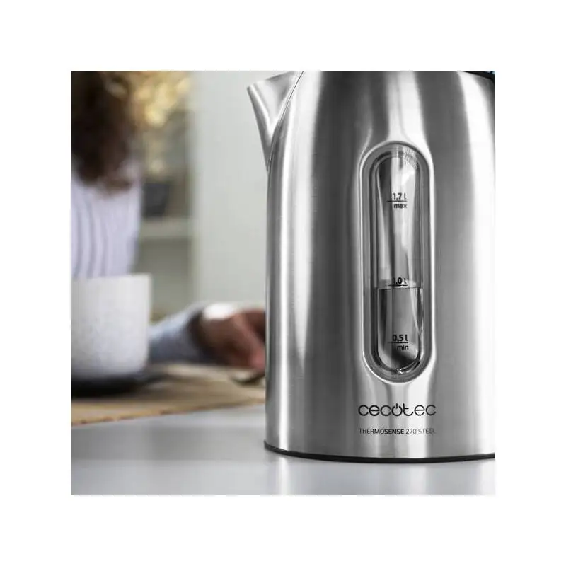 Чайник Cecotec ThermoSense стальной