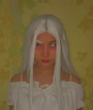 EYESHARE-1 par de lentes de contacto de malla blanca de gran diámetro, cosméticos para ojos de colores, lentes de contacto para Cosplay para Halloween