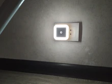 Led-Night-Light Corridor-Lamp Eu-Us-Plug Bedroom Wireless-Sensor Mini for Baby Square