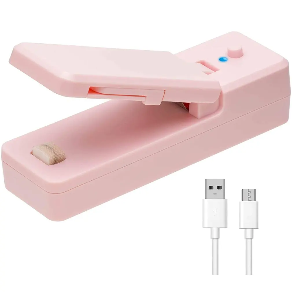 

USB Charging Mini Sealing Machine Household Snack Plastic Packaging Bag Heat Sealing Machine Small Sealing Machine