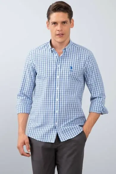 U.S. POLO ASSN. Men's Woven Gomlek