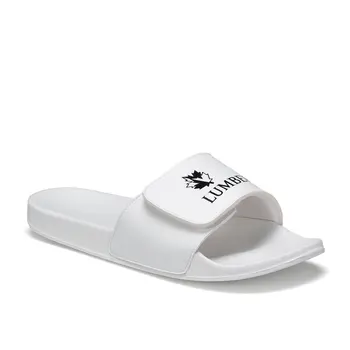 

FLO NORMAN White Male Slippers LUMBERJACK