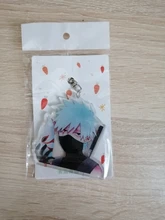 Llavero con anilla de colección de Anime clásico, personajes acrílicos, adornos de llavero, novedad