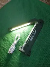 Flashlight-Torch Hanging-Hook-Lamp Work-Light Usb Rechargeable Magnetic Portable Outdoor Camping