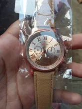 Reloj con esfera de acero inoxidable para mujer, reloj femenino con calendario, reloj de pulsera con Correa de cuero, 2021