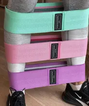 AOLIKES-Bandas de goma para Fitness, bandas de resistencia expansoras para banda elástica para ejercicio físico, entrenamiento, 3 unids/lote