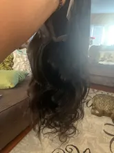 Barato 180 densidad de la Peluca de la onda del cuerpo transparente pelucas de encaje de la onda del cuerpo de la peluca con malla frontal 28 pulgadas T parte brasileño ondulado Peluca de cabello humano