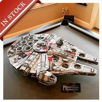 

Star Series Wars Ultimate Collector's Millennium Falcon 10179 05033 In Stock Building Block 5100+Pcs Bricks UCS Moive 35002