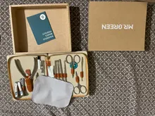 MR.GREEN-Juego de manicura 12 en 1, de acero inoxidable cortauñas, utilidad para cutículas, juego de herramientas para la manicura, cuidado de uñas