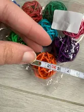 Rattan-Ball-Toys Cage-Accessories Playing-Toys Bird Parrot Pet-Supplies Funny 10pcs/20pcs