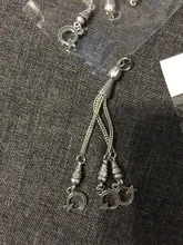 Pop Moon-colgante de nudo chino para mujer, 2 uds., emblema nacional turco, nudo, Rosario, pulsera hecha a mano, collar, accesorios de joyería