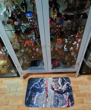 Tapete de superhéroes del equipo Marvel, Alfombra de capitán, Alfombra de América, felpudo antideslizante para dormitorio, regalo de dibujos animados