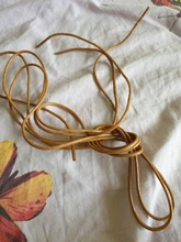 1 par de algodón encerado ronda cordones de zapatos de cuero de cordones a prueba de agua hombres Martin botas con cordones cordón longitud 80/100/120/140CM P2