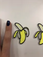 Cartoon Animal Embroidery Patches For Clothing DIY Iron On Patches On Clothes Fruit Patch