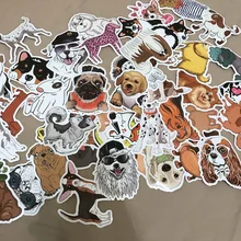 Cartoon-Stickers Corgi Funny Party Cute 50pcs Laptop-Phone Different-Style Pet-Supplies